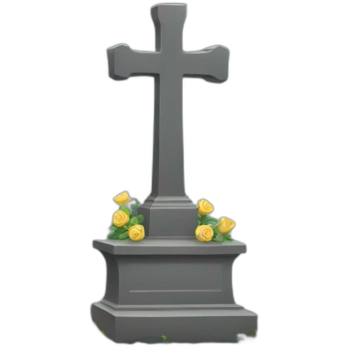 grave of emoji emoji