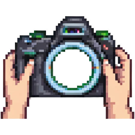 fingers making camera frame gesture, photo composition emoji