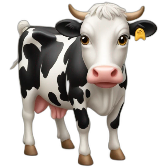 Reproduction de vache emoji