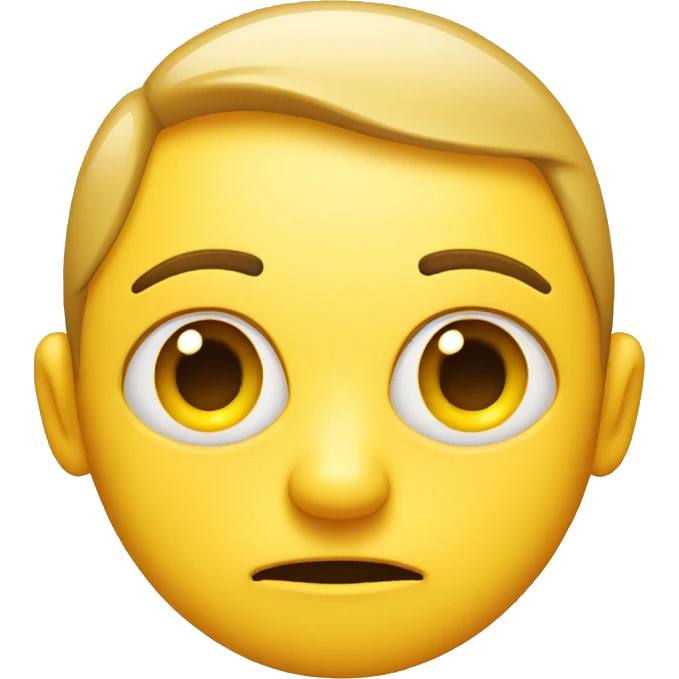 yellow emoji side eye emoji