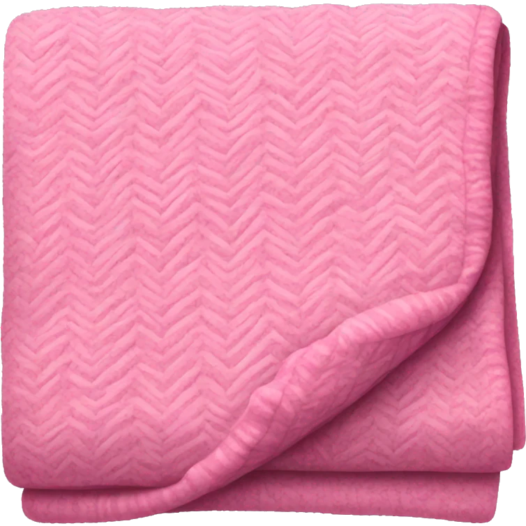Pink blanket emoji