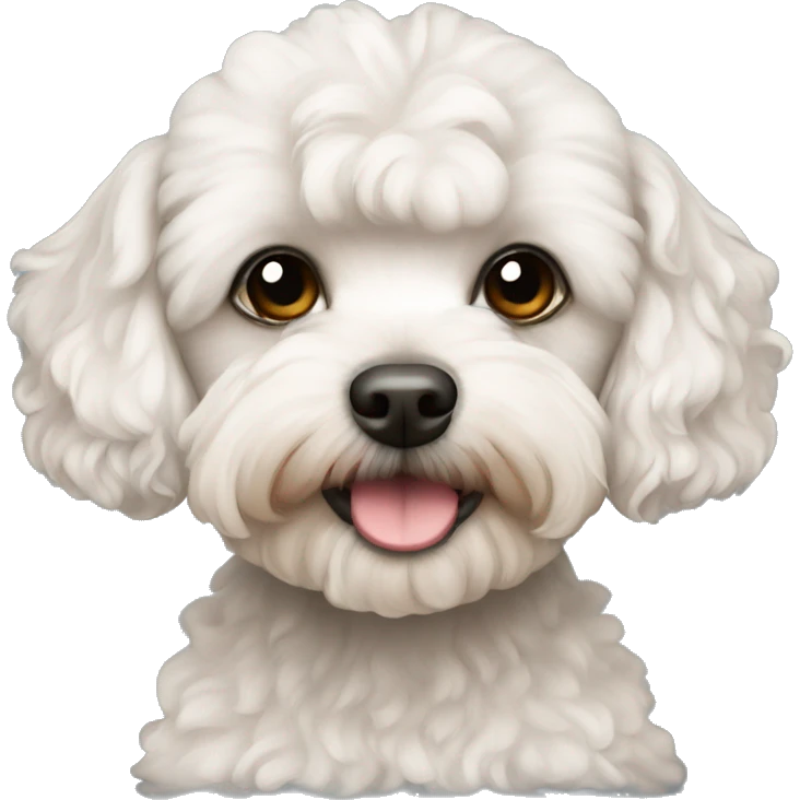 hairless maltipoo emoji