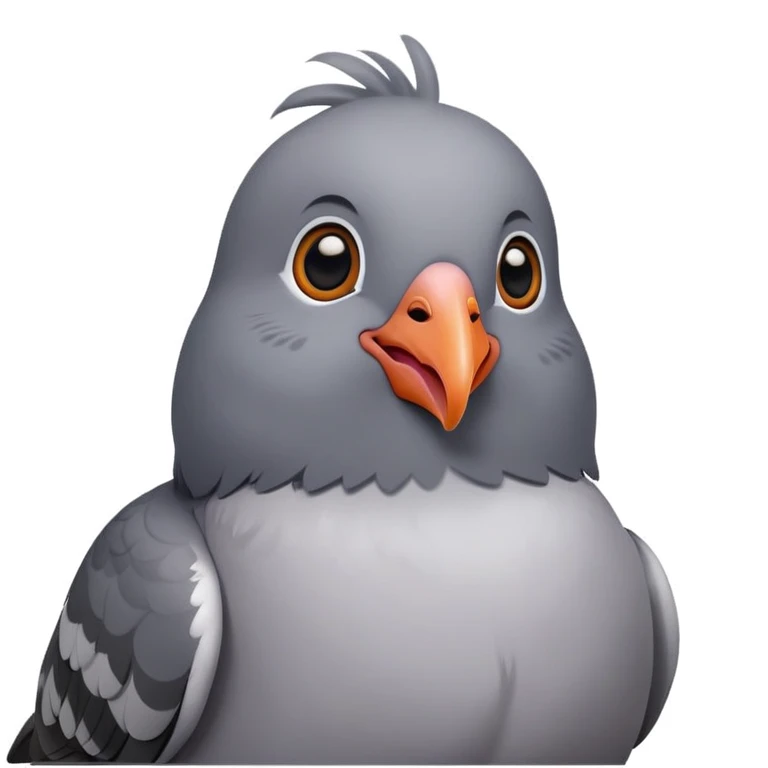 Веселый голубь  emoji