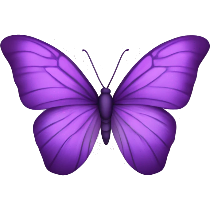 Mariposa de color morado claro  emoji