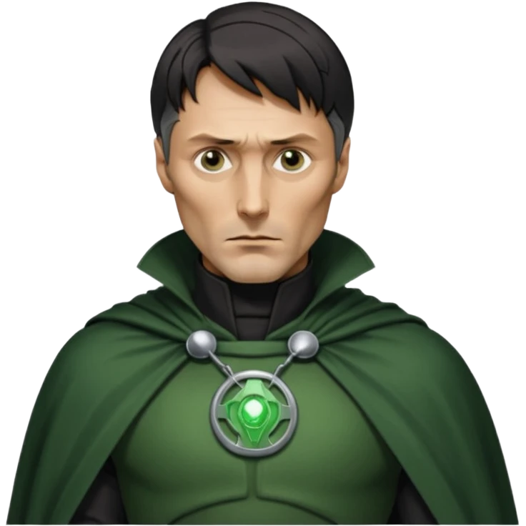 Mads Mikkelsen as Doctor Victor von Doom No mask emoji