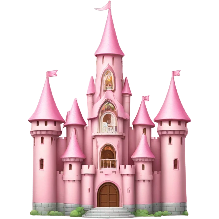 Princes peach castle emoji
