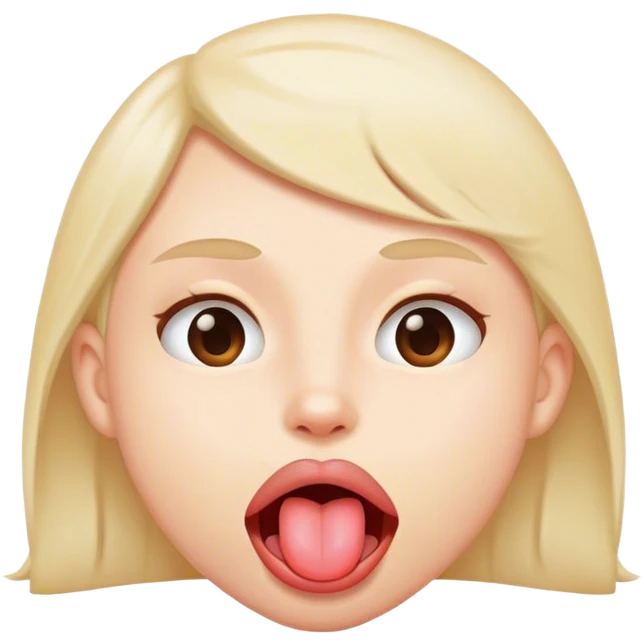 Tongue out  emoji