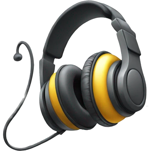 HEADPHONES WITH AIR emoji