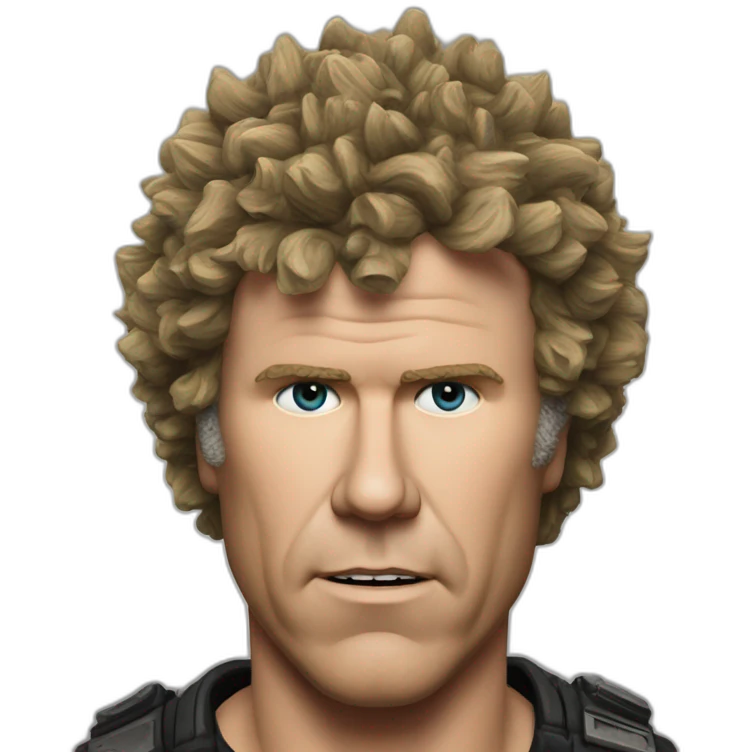 Crust Punk Will Ferrell emoji