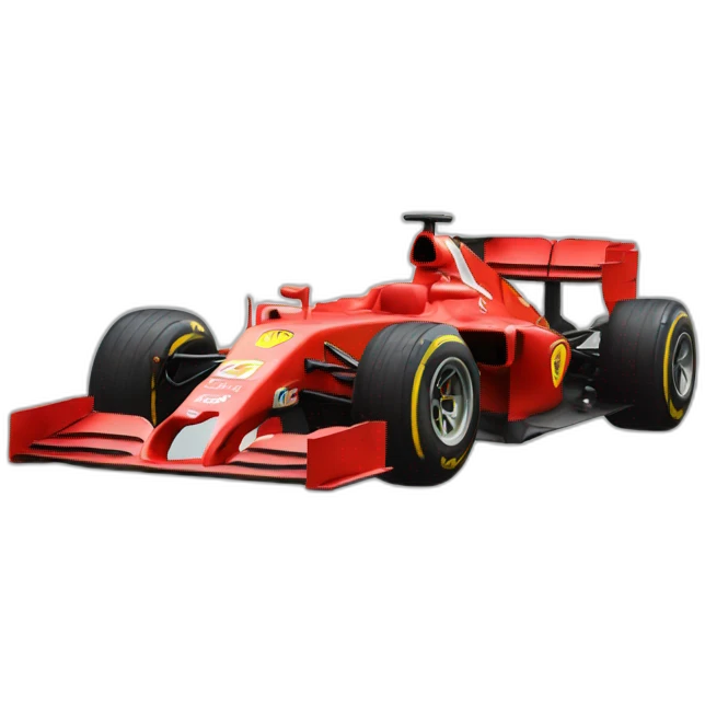 Ferrari F1 car emoji
