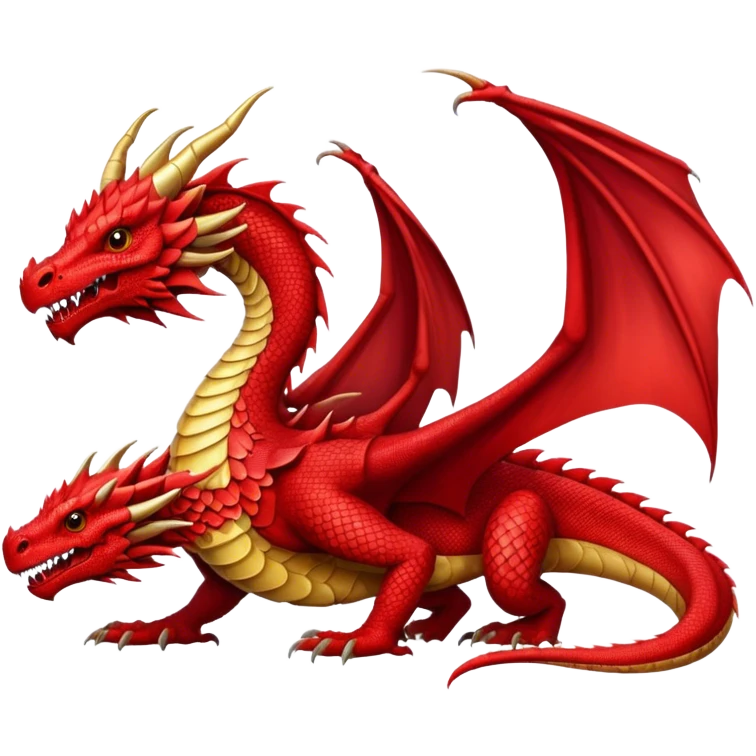 red Dragon Full Body emoji