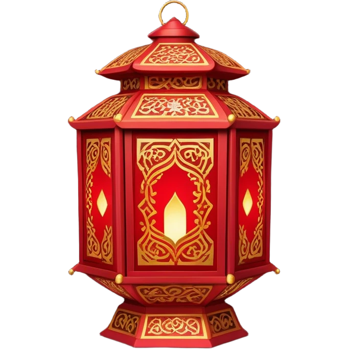 Chinese New Year red lantern – Cinematic Realistic Chinese New Year Red Lantern, depicted as an exquisitely crafted lantern adorned with intricate red and gold patterns, softly glowing against a dark background with subtle calligraphic details, evoking festive warmth and tradition. emoji