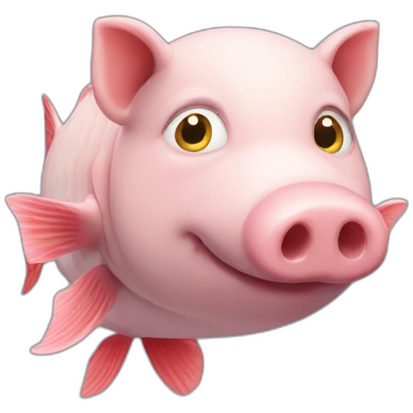 fish pig emoji