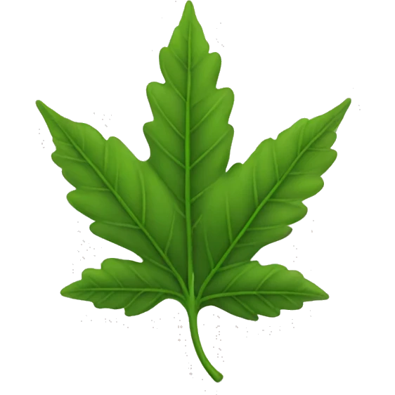 5 branch leaf emoji
