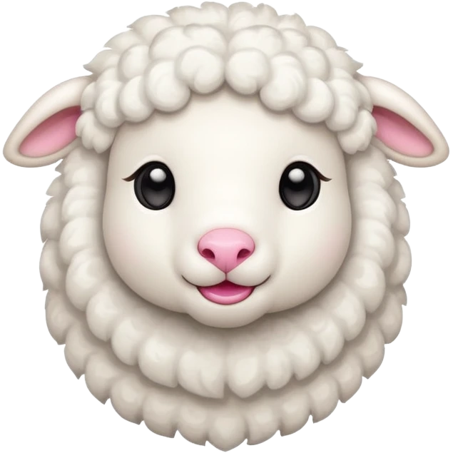 white lamb emoji