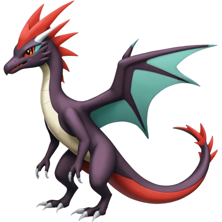 Latias-Silvally-Noivern-Salandit-Fusion (full body) emoji