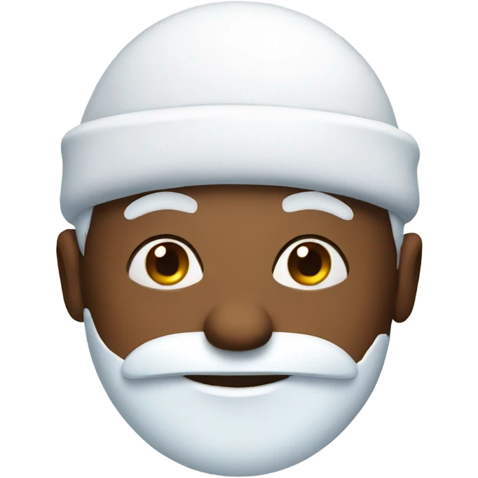 Snow man emoji