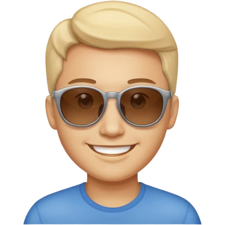 sunglasses smile with sig emoji
