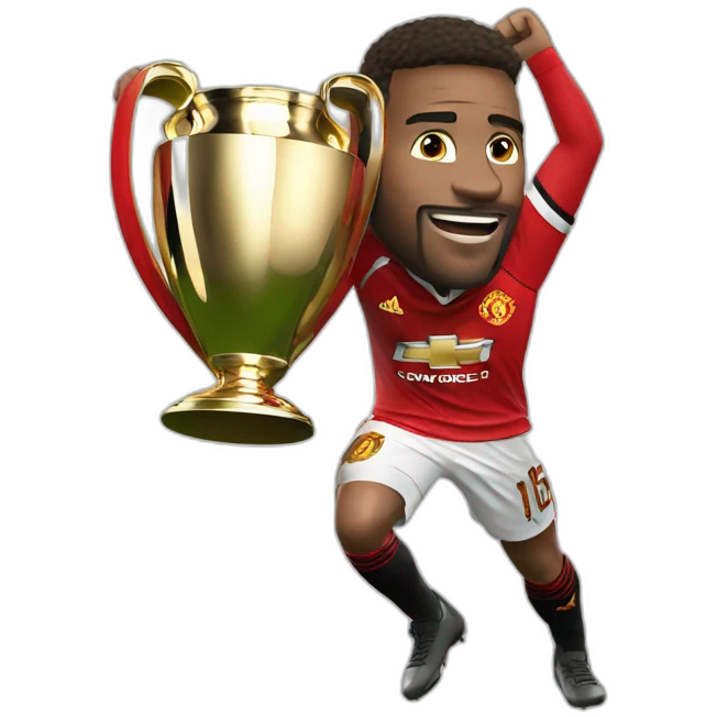 manchester united won champion league emoji