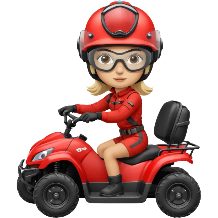 Atv ride girl emoji