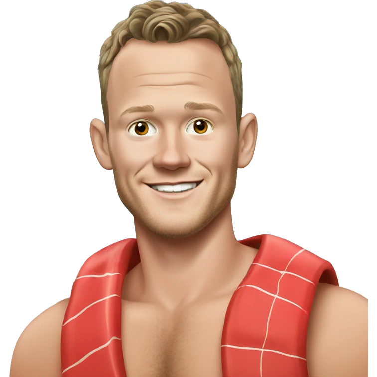 Jonathan Toews as beach bum emoji