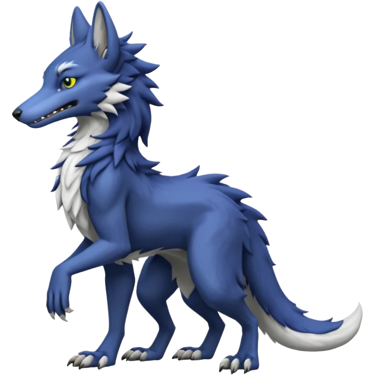 Sergal (full body) emoji