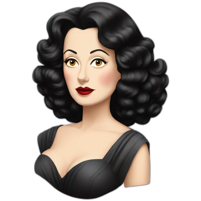 Hedy lamarr emoji