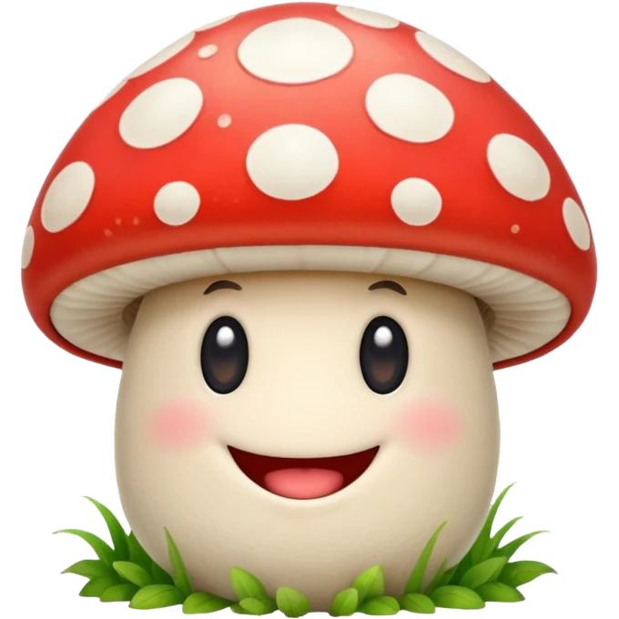 funny mushroom emoji