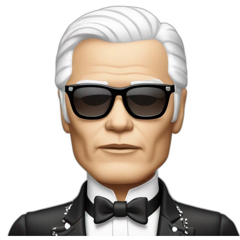 Karl lagerfeld emoji