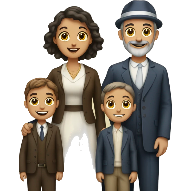 jewish family  emoji