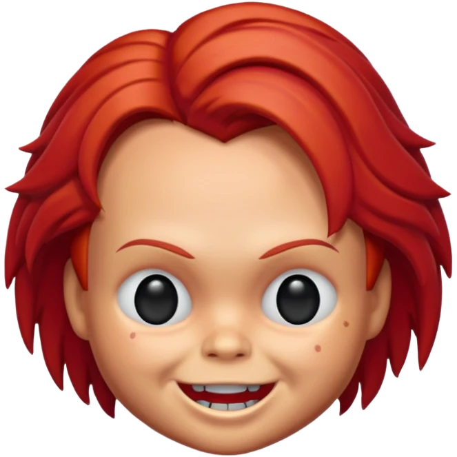Un emojin de chuky emoji