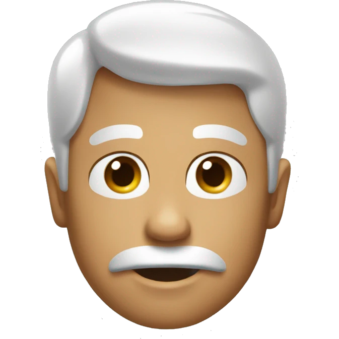 🗿 relastic emoji like face emoji