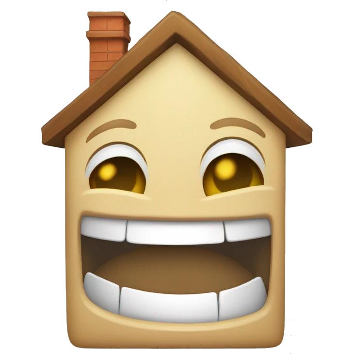 Smiling home emoji