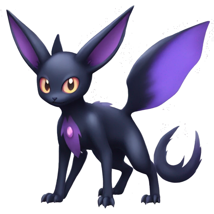 Shiny Dark NoiBat-Espeon-fusion-hybrid full body emoji