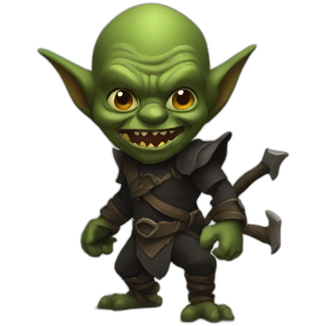 black goblin emoji
