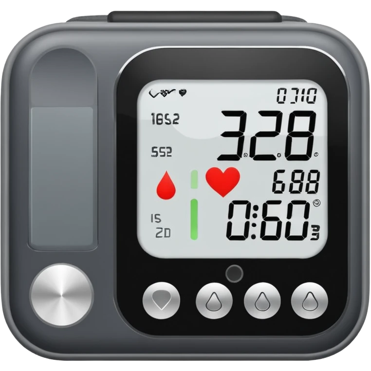 Blood pressure monitor  emoji