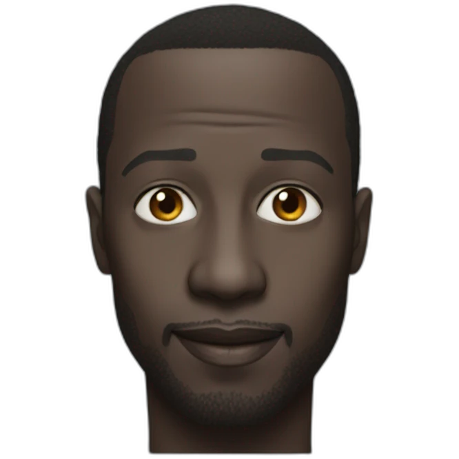 Omar sy réaliste emoji