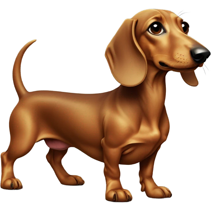 a Dachshund emoji