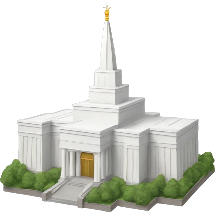 LDS temple emoji