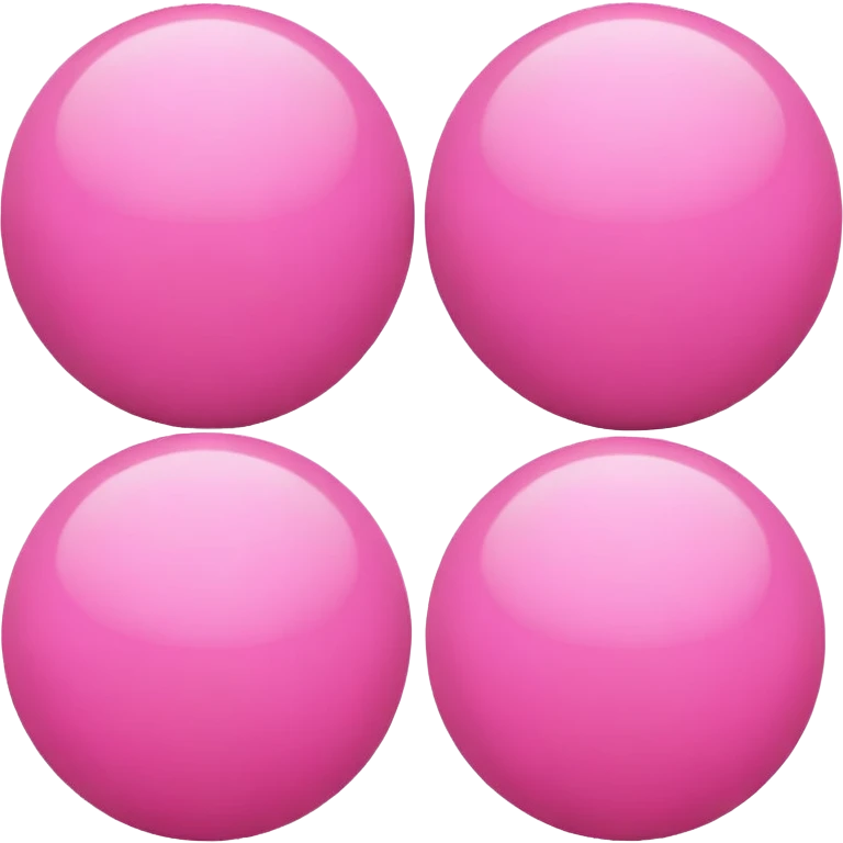 Pink  emoji