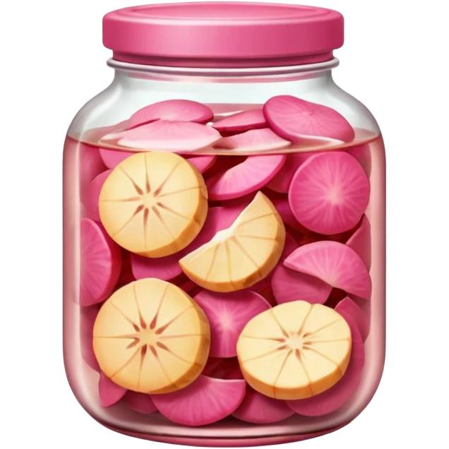 Pickled ginger emoji
