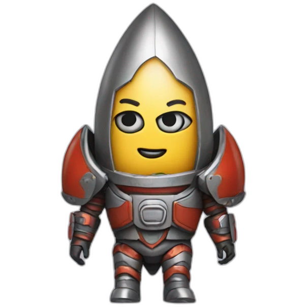 rocket queen bean emoji