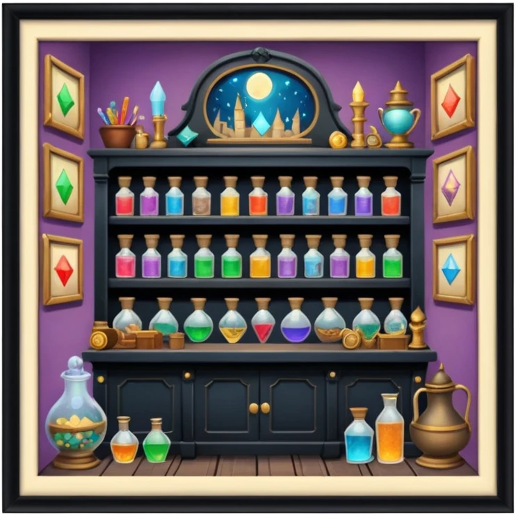 Magic Shop in Harry Potter film
 emoji