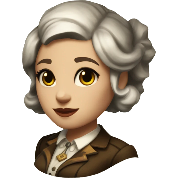 Elizabeth from the game bioshock infinite emoji