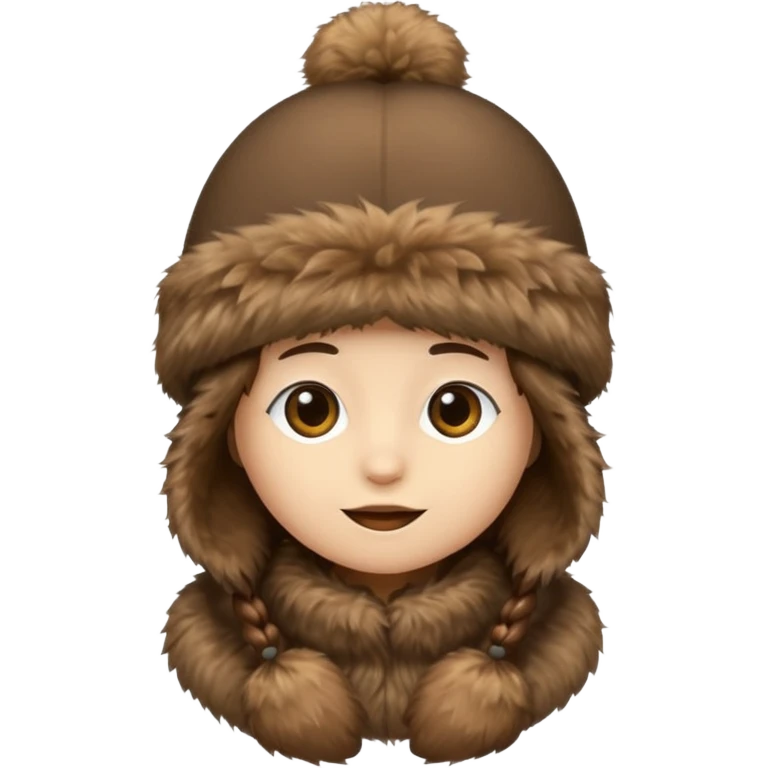 just fur hat   emoji