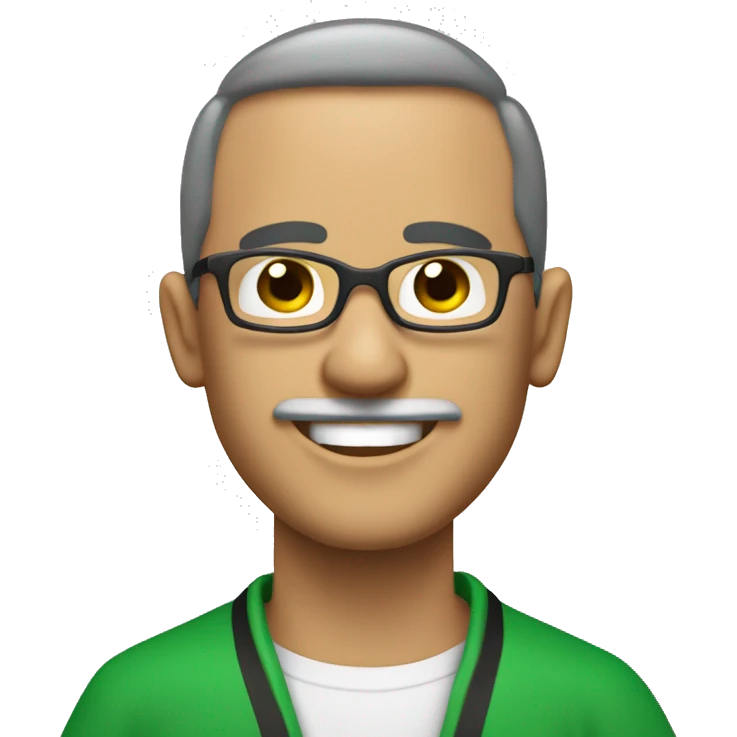 Hola, crea un plato de judías verde emoji