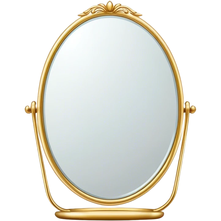 Mirror elegant emoji