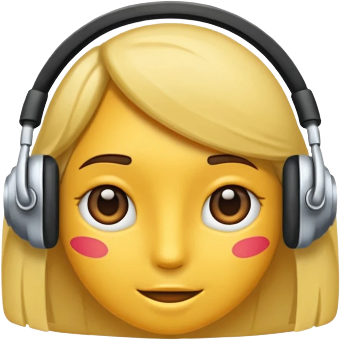 Наушники с бантом emoji