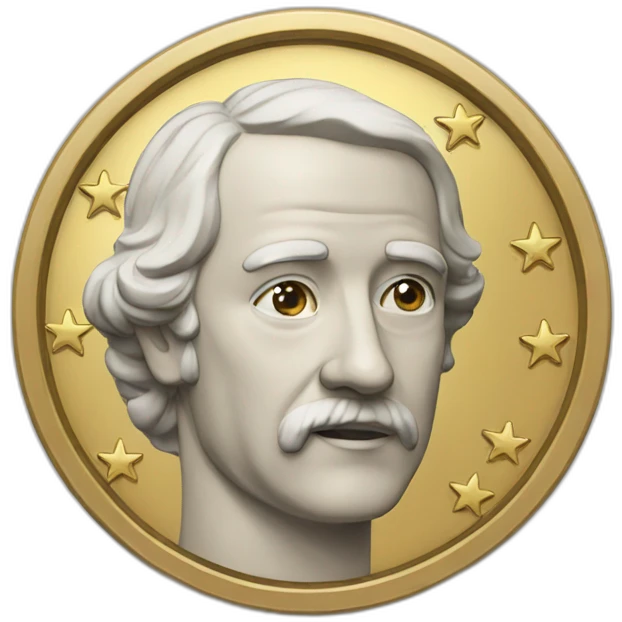 Piece 2 euros emoji
