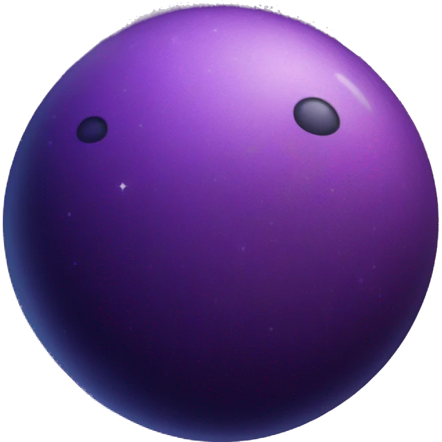 Purple planet with stars emoji